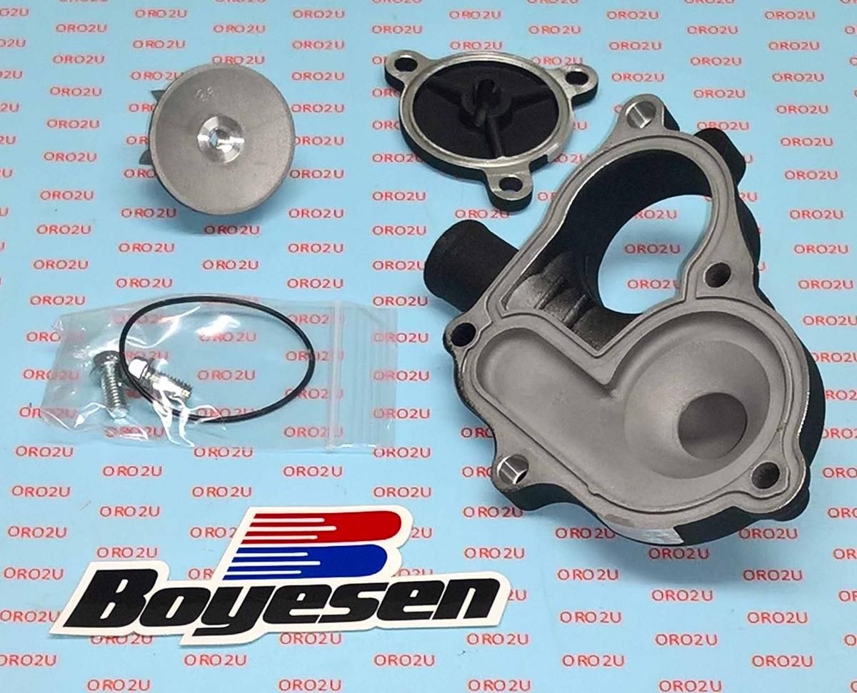 WATER PUMP COVER 05-07 RMZ450, BOYESEN WPK-26B Super Flow - Image 2
