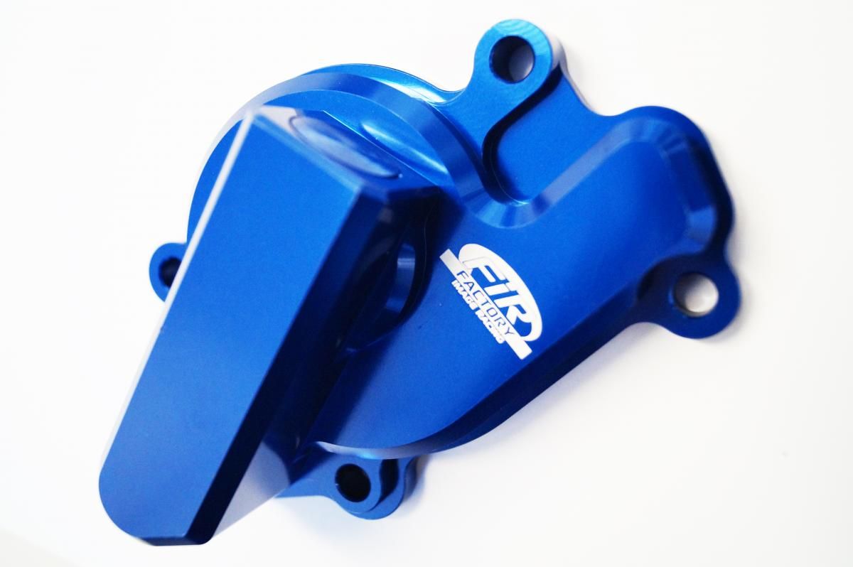 WATER PUMP COVER 14-19 SHERCO, FIR ASWPC-17, BILLET ALLOY BLUE, STANDARD WATER PUMP COVER - Image 3
