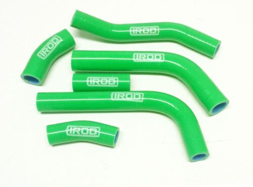 HOSE KIT KAWASAKI KXF 450 19-20, SILICONE RADIATOR GREEN 010129, IROD