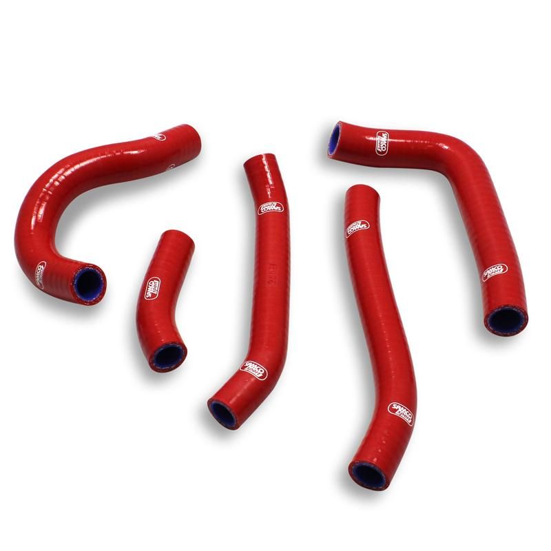 SAMCO HOSE KIT HONDA OEM DESIGN, 5 PIECE KIT, RED, HON-104 RD