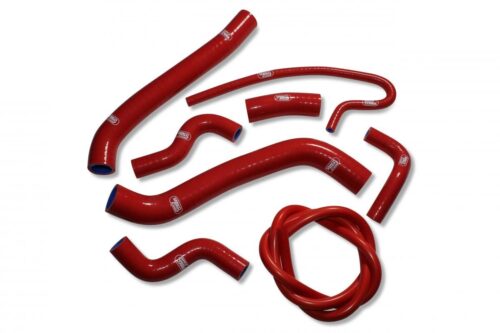 SAMCO HOSE KIT HONDA, 7 PIECE KIT, RED, HON-120 RD