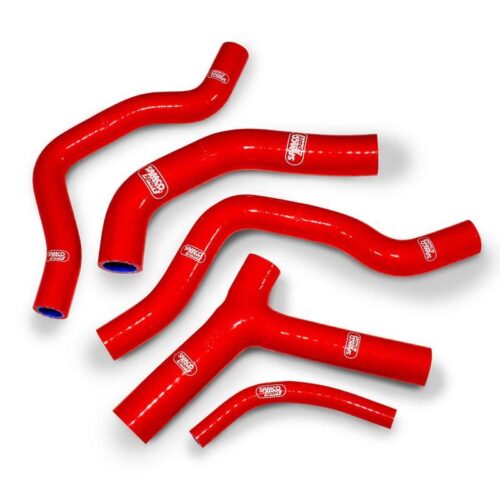 SAMCO HOSE KIT HONDA, 5 PIECE KIT, RED, HON-40 RD