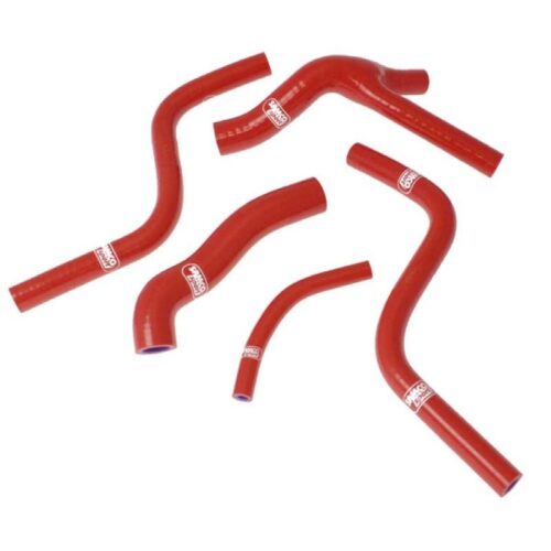 SAMCO HOSE KIT HONDA, 5 PIECE KIT, RED, HON-58 RD