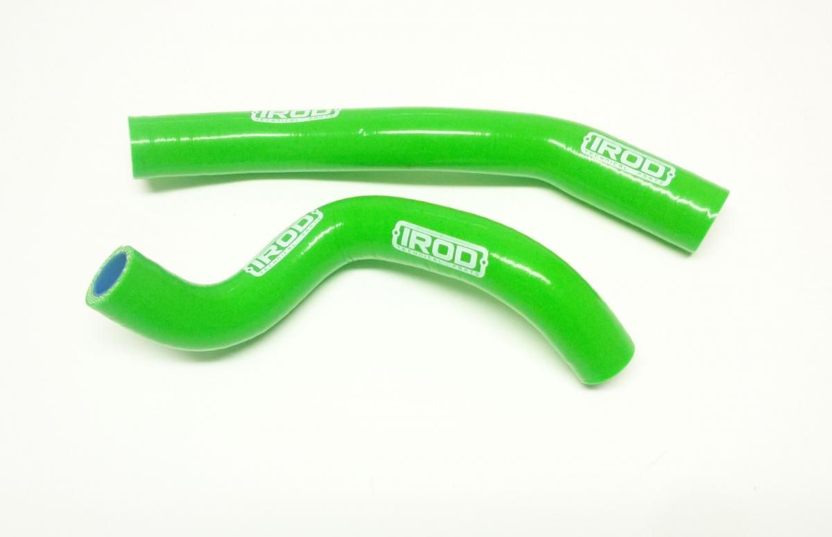 HOSE KIT 06-08 KFX 450, SILICONE RADIATOR GREEN, IROD 010504 - Image 2