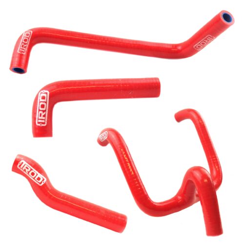 HOSE KIT GASGAS 125 EC 00-07, SILICONE RADIATOR RED 010080, IROD