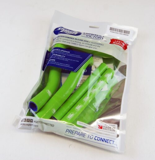 SAMCO HOSE KIT KAWASAKI, 4 PIECE KIT, GREEN, KAW-83 GN