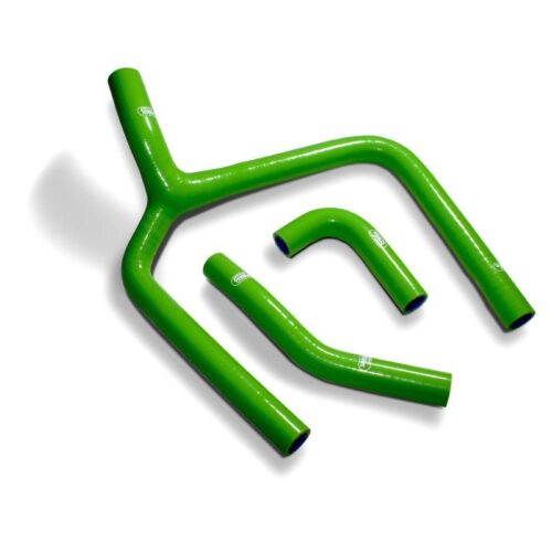 SAMCO HOSE KIT KAWASAKI Y DESIGN, 3 PIECE KIT, GREEN, KAW-96 GN