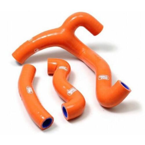 SAMCO HOSE KIT KTM, 3 PIECE KIT, ORANGE, KTM-45 OR