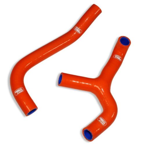 SAMCO HOSE KIT KTM Y’ Piece Race Design, 2 PIECE KIT, ORANGE, KTM-86 OR