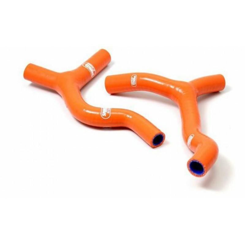 SAMCO HOSE KIT KTM Y' Piece Race Design, 2 PIECE KIT, ORANGE, KTM-59 OR