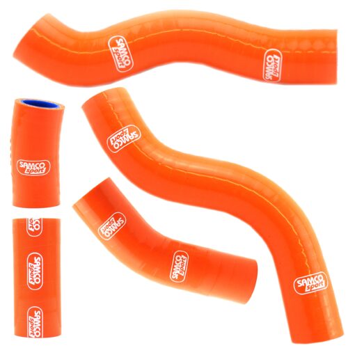 SAMCO HOSE KIT KTM OEM DESIGN, 6 PIECE KIT, ORANGE, KTM-82 OR
