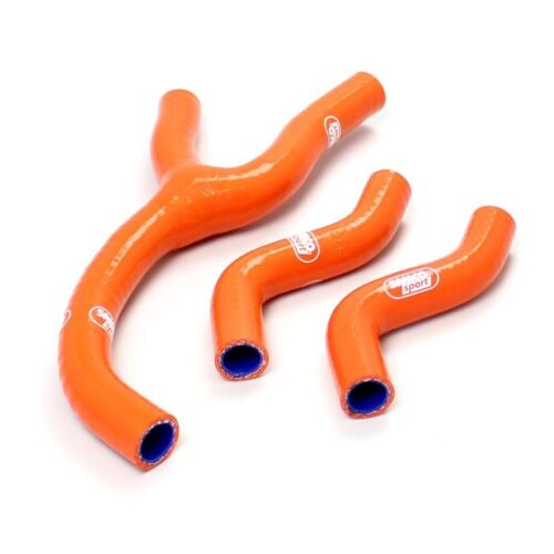 SAMCO HOSE KIT KTM, 3 PIECE KIT, ORANGE, KTM-16 OR