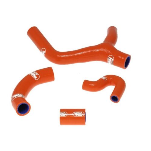 SAMCO HOSE KIT KTM, 4 PIECE KIT, ORANGE, KTM-22 OR
