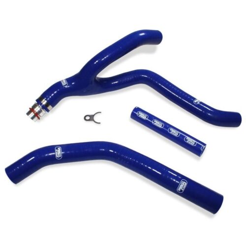 SAMCO HOSE KIT YAMAHA ‘Y’ Piece Race Design, 3 PIECE KIT, BLUE, YAM-92 BU
