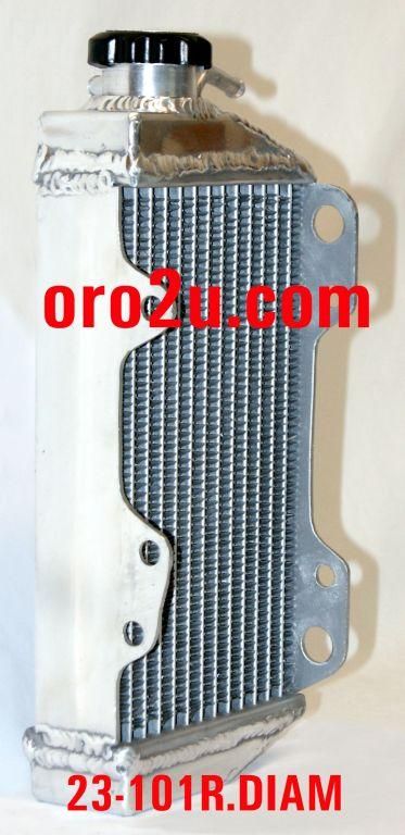 RADIATOR CRF450R 02-04 RIGHT, IROD 008022 HONDA, 19010-MEB-631, 19010-MEB-771