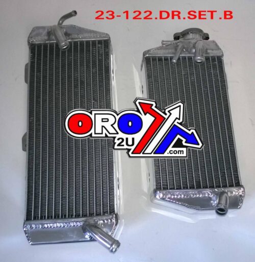 RADIATOR KXF450 2008 SET OS, KAWASAKI KLX450 08-09, XD-10016 39061-0052 39061-0151 39061-0053 39061-0155