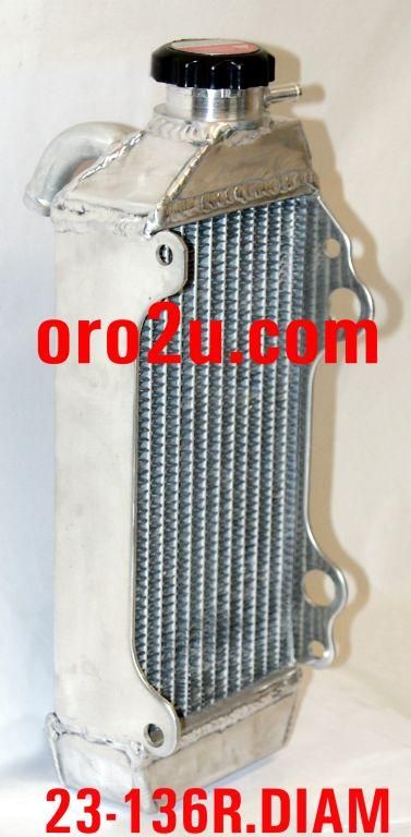 RADIATOR RMZ250 07-09 RIGHT, IROD 008036 SUZUKI 17710-10H00