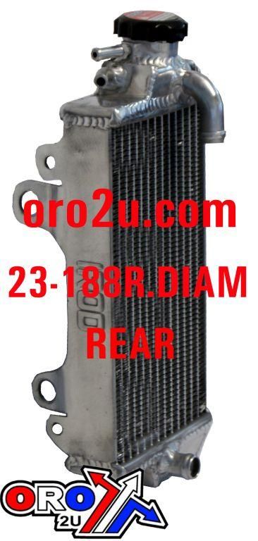 RADIATOR RMZ250 13-17 RIGHT, 008107 SUZUKI 17710-49H10 - Image 3