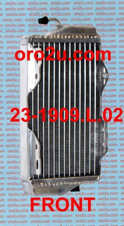RADIATOR CR125 02-03 LEFT, 008133 IROD 19015-KZ4-J44