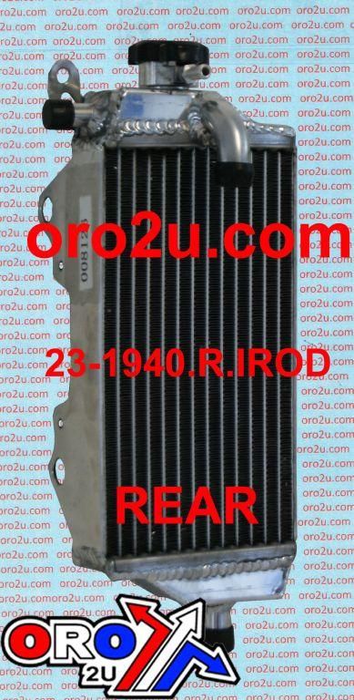 RADIATOR RH YZF250 14-18, YZF450 14-17, 008126 IROD, 1SL-12461-00-00 CAP SIDE