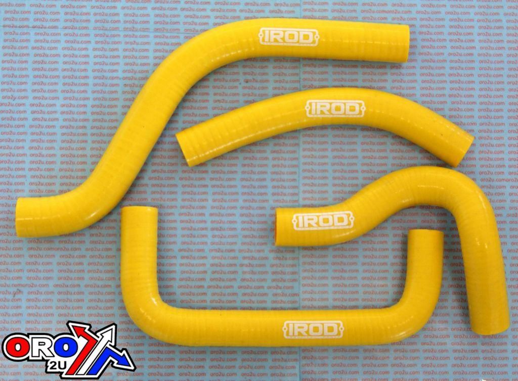 HOSE KIT/4 2005 RMZ450 YELLOW, SILICONE RADIATOR SUZUKI, IROD 010031 - Image 2