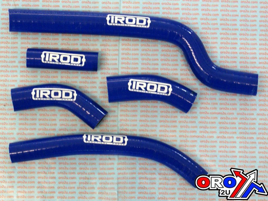 HOSE KIT/5 2006 YZF250 BLUE, SILICONE RADIATOR YAMAHA, IROD 010049