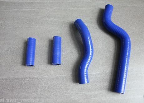 HOSE KIT/4 07-09 YZF250, SILICONE RADIATOR YAMAHA, PSYCHIC MX-10034 BLUE