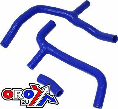 HOSE 09-12 CRF450 BLUE KIT/3, SILICONE RADIATOR HOSE HONDA, PSYCHIC MX-10000BU