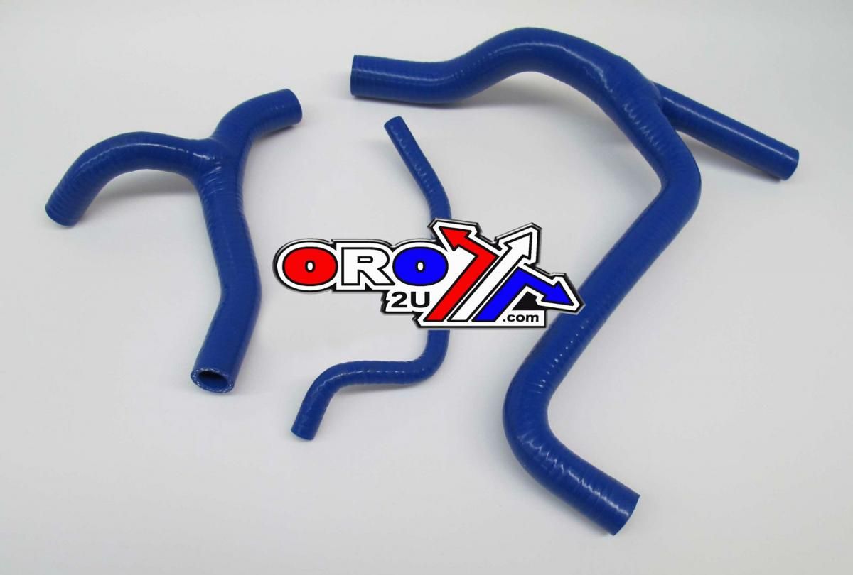 HOSE 09-14 KXF450 BLUE KIT/3, SILICONE RADIATOR Y SET - Image 2