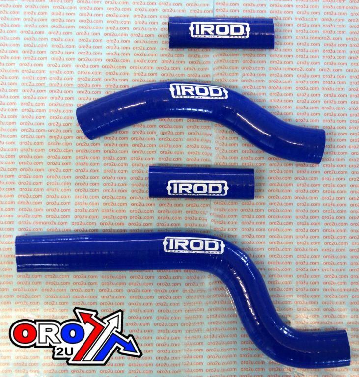 HOSE KIT/4 02-20 YZ250 BLUE, SILICONE RADIATOR YAMAHA, IROD 010047 - Image 2