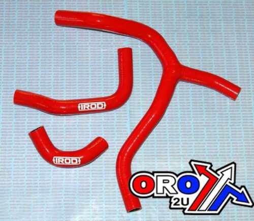 HOSE KIT CRF450R 13-14 RED, SILICONE RADIATOR RED, IROD 010066