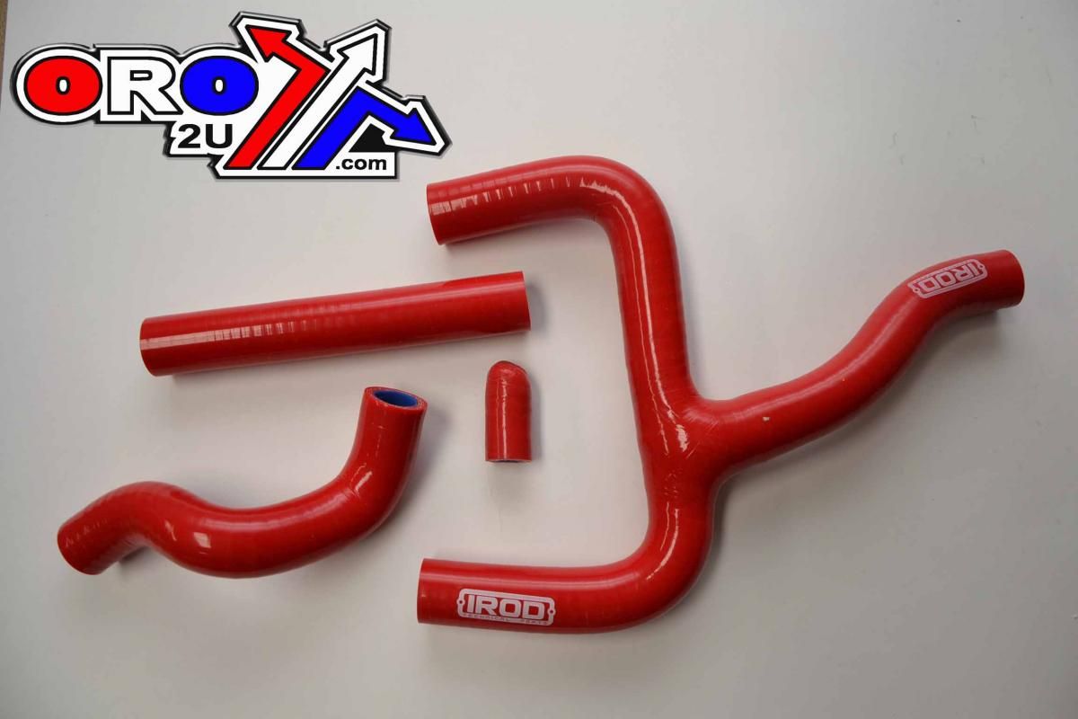 HOSE KIT BETA 250/300 12-17, SILICONE RADIATOR RED 010085, IROD - Image 2