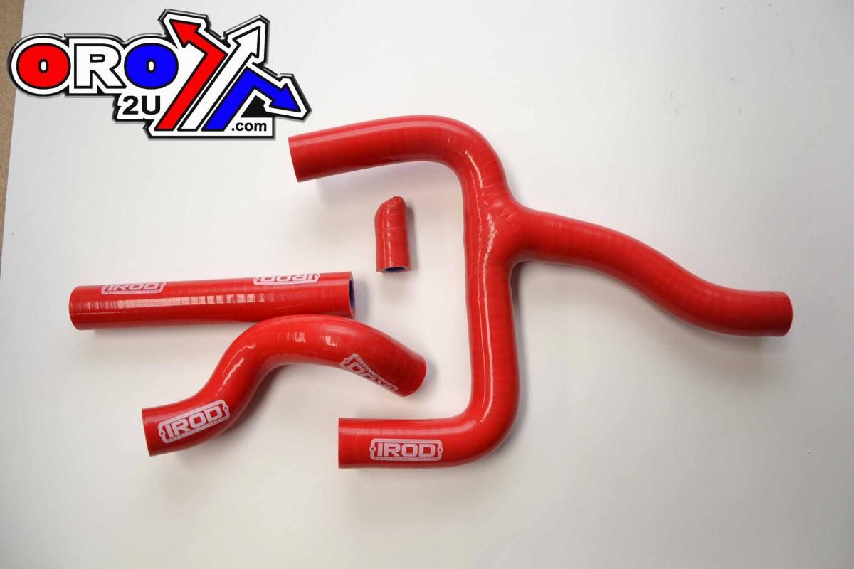 HOSE KIT BETA 250/300 12-17, SILICONE RADIATOR RED 010085, IROD - Image 3