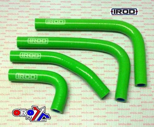 HOSE KIT KAWASAKI KXF 250 17, SILICONE RADIATOR GREEN, IROD 010102
