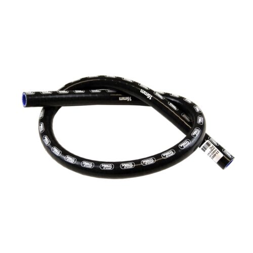 SILICONE HOSE 16MM 1 METER, BLACK, UNIVERSAL AIR, WATER, INTAKE