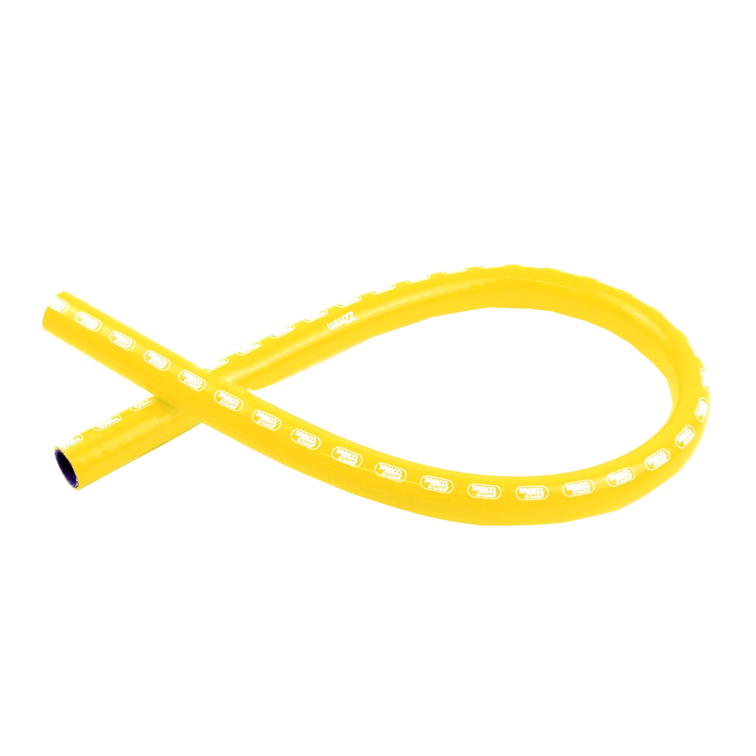 SILICONE HOSE 22MM 1 METER, YELLOW, UNIVERSAL AIR, WATER, INTAKE