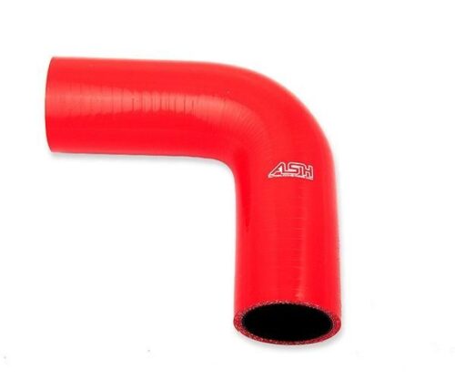 SILICONE HOSE 16MM 90 BEND, RED, UNIVERSAL AIR, WATER, INTAKE
