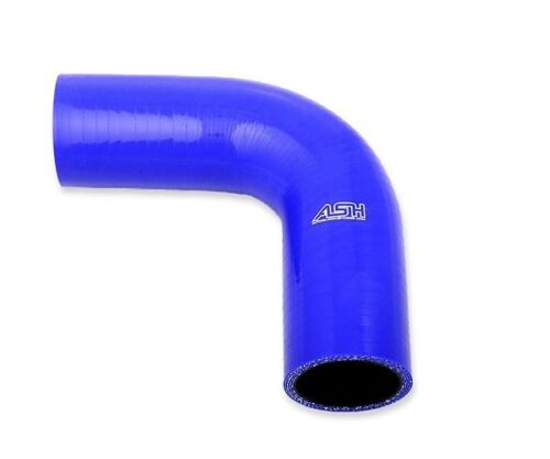 SILICONE HOSE 22MM 90 BEND, BLUE, UNIVERSAL AIR, WATER, INTAKE