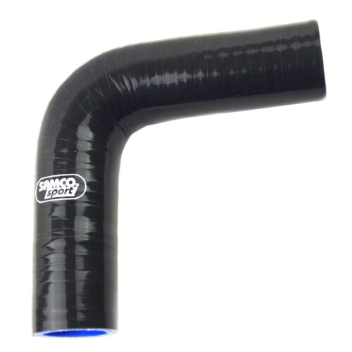 SILICONE HOSE 25MM 90 BEND, BLACK, UNIVERSAL AIR, WATER, INTAKE