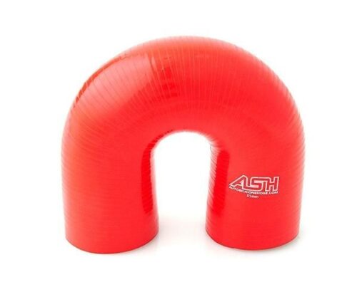 SILICONE HOSE 25MM 180 BEND, RED, UNIVERSAL AIR, WATER, INTAKE