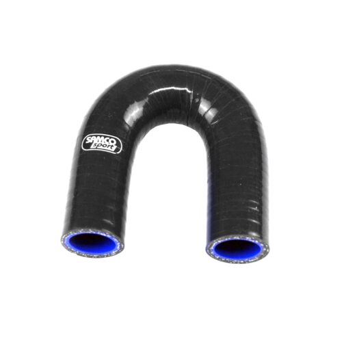 SILICONE HOSE 19MM 180 BEND, BLACK, UNIVERSAL AIR, WATER, INTAKE