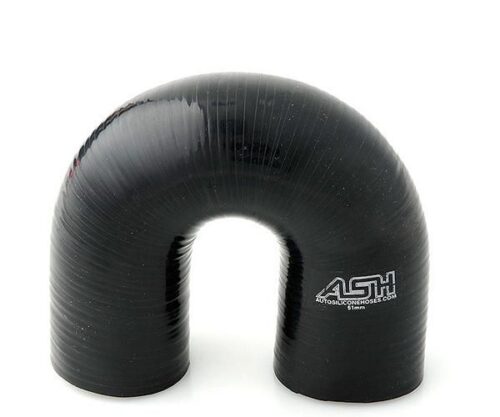 SILICONE HOSE 28MM 180 BEND, BLACK, UNIVERSAL AIR, WATER, INTAKE