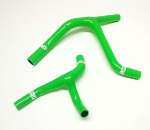 HOSE KIT/2 KX450F 06-08 GREEN, SILICONE RADIATOR COOLING, IROD Y PIECE KIT