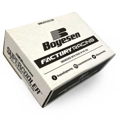 WATER PUMP COVER BLUE 23-24 KTM 250/350 SX-F, BOYESEN WPK44CL SUPERCOOLER