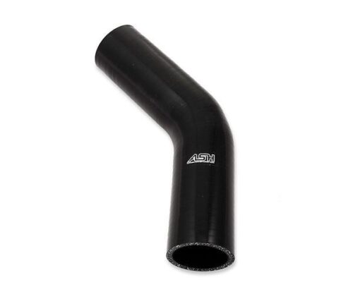 SILICONE HOSE 32MM 45 BEND, BLACK, UNIVERSAL AIR, WATER, INTAKE