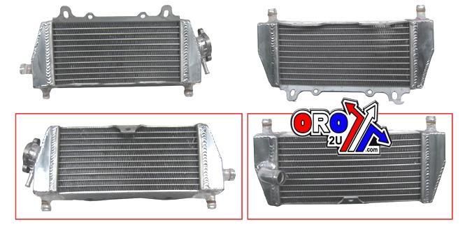 RADIATOR KX125 KX250 94-02 SET, 39061-1263 39061-0013 39061-1262, XD-10041 - Image 2