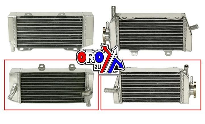 RADIATOR CRF450R 05-08 SET OS, HODNA 19010-MEN-A01 & 19015-MEN-A01, XD-10001 - Image 3
