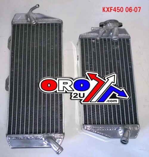 RADIATOR KXF450 06-07 SET OS, 39061-0052 39061-0151, 39061-0053 39061-0155, XD-10004