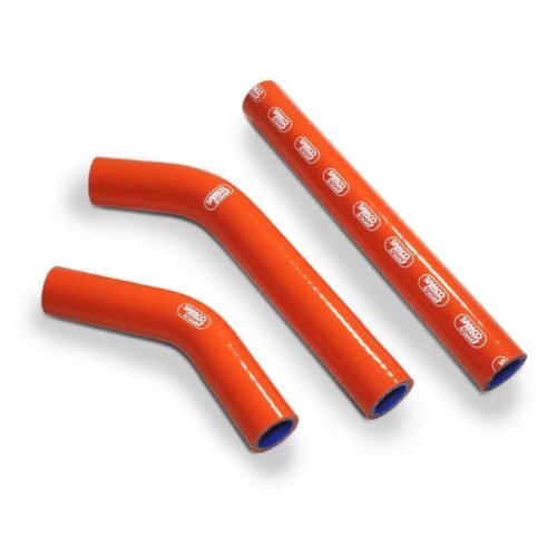 SAMCO HOSE KIT KTM 250 SX, 3 PIECE KIT ORANGE, KTM-18-OR