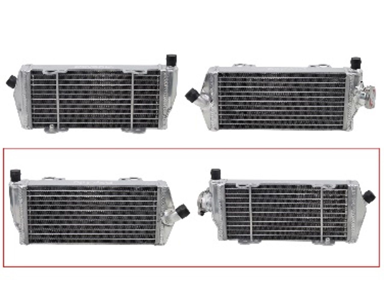 RADIATOR ALUMINIUM STANDARD CORE, SHERCO XD-10129